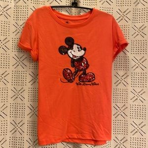Disney Sequin Mickey Mouse Tshirt
